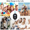 thumbnail image 4 of 4 Pack Bluetooth Camera Remote Control Shutter for Smart Phones  Wireless Camera Remote Control Compatible with /Android, 4 of 7