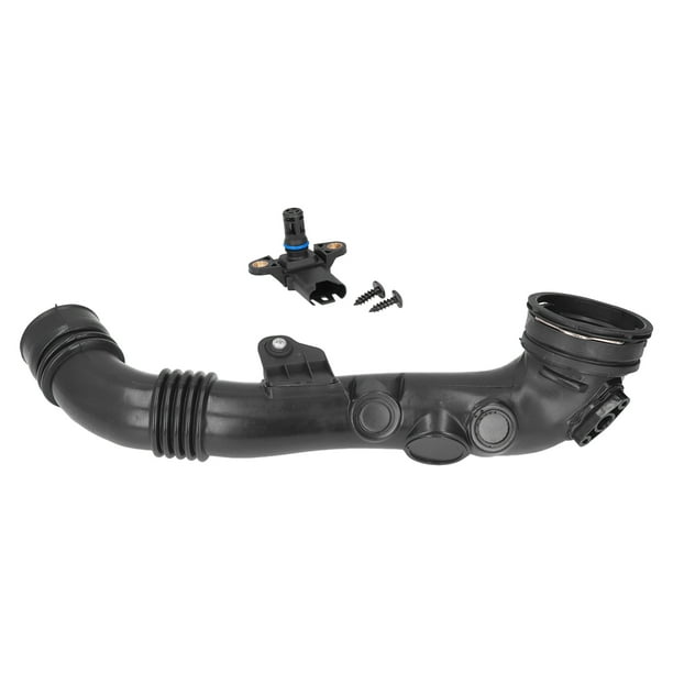 Air Intake Pipe Sensor Kit, Air Intake Hose 13717599294 Black Easy Installation Rubber For Car