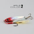 thumbnail image 2 of Micro Metal Jig 7g 10g 15g 20g 25g 30g Fundición de la costa Sedillo de jigging Fundición de la costa Sedillo de pesca de agua salada, 2 of 9
