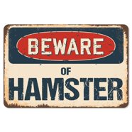 Warning Beware of Attack Rabbit Sign - Walmart.com