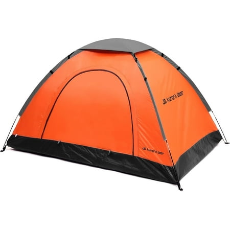 2 Person Camping Tent 4 Person Tents for Camping Windproof Tents for Camping Hiking Backpacking Traveling 2/3/4 Family People Tents for Camping Portable Tent with Carry Bag