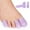 Purple, variant on Povihome 16 Pack Upgrade Gel Toe Protector Silicone Toe Caps Toe Sleeve Protectors, Prevent Pain Relief for Corns, Blisters (4 Pack Large Size + 8 Pack Medium Size + 4 Pack Small Size)