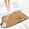 thumbnail image 1 of Alfombra De Baño Antideslizante (40x60cm, Oso Pardo) Absorbente,Alfombra De Ducha Y Baño,Alfombra De Baño Antideslizante,Alfombra De Baño Suave,Alfombra De Baño, 1 of 5
