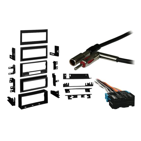 Fits Chevy Corsica 1991-1996 Single DIN Stereo Harness Radio Install Dash Kit