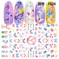 thumbnail image 4 of 8 Sheets Butterfly Nail Stickers 3D Flowers Nail Stickers Spring Summer Butterfly Nail Art Stickers Self-Adhesive Nail Decals Nail Design DIY Nail Art Nails Decoration, 4 of 8