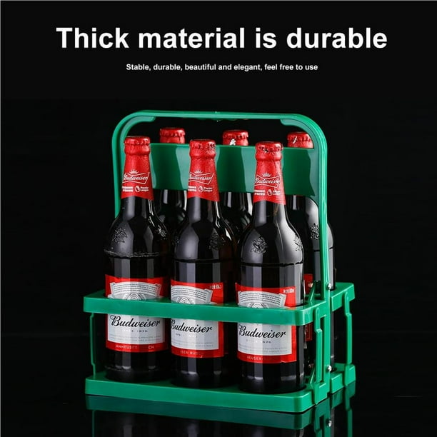 Foldable Wine Rack Beer Bottle Carrier Rack Portable Beer Bottle