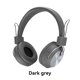 thumbnail image 3 of Bearachild Auriculares Estéreo Con estilo Compatible con Bluetooth Diadema inteligente Portátil Consumidor Premium Auriculares Mujeres Hombres Cables de audio/vídeo Gris oscuro, 3 of 6