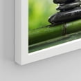 thumbnail image 5 of PixonSign Framed Wall Art Mediation Massage Stone Bamboo Forest Spa Posters, Set of 4 Nature Wilderness Photography Modern Art, Nature Minimalism Canvas Prints for Home Decor - 8"x10" White, 5 of 5