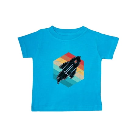 

Inktastic Rocket Ship Retro Space Gift Baby Boy or Baby Girl T-Shirt