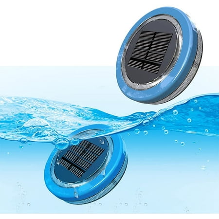 caojing 2 Solar LED Light Submersible Lighting IP68 Underwater Lights ...