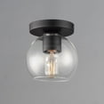 thumbnail image 3 of 21630CLBK-Maxim Lighting-Knox - 1 Light Flush Mount-6.5 Inches Tall and 6 Inches Wide-Black Finish, 3 of 4