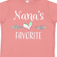 thumbnail image 4 of Inktastic Nana's Favorite Heart Grandchild Boys or Girls Toddler T-Shirt, 4 of 5