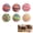6, variant on Retro Shag Cat Toy Balls, Yarn Cat Ball with Bell Inside, Interactive Kitten Toys for Indoor Cats, Catnip Chew Toys for All Pet Breeds(A3, 1pc)