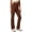Brown, variant on Yoga Pants Women Straight Leg Full Length Trousers with Pockets Comfortable Athletic Pants Workout Clothes Activewear