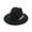 Black, variant on Tittly Winter Hats Grip Socks Women's Wide Brim Fedora Panama Hat With Belt Buckle Coloured Wide Brim Hats Hats for Men AG One Size