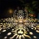 thumbnail image 1 of Lámpara Solar Iron Art Solar Garden Light 600mAh Sun Face Moon Star Proyección Solar LED Light Sywqhk Para estrenar, 1 of 3