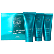 Ultimate Hair Repair System - Deep Conditioning Kit - Rejuvenates dry/damaged hair, helps thinning hair. Includes Shampoo, Conditioner and Mask (set of 3) infused with Keratin