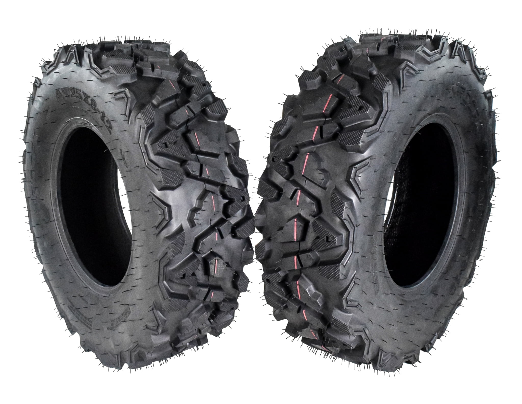 MASSFX 25x812 Front Tire Durable 6 Ply with 1/2" OmniDirection Tread Design for ATV & UTV