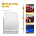 thumbnail image 4 of MasteelfCA Universal Car Hood Scoop Racing Air Flow Intake Bonnet Hood Vent Grille Cover (Silver), 4 of 7