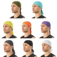 thumbnail image 7 of Mdesiwst Sports Headscarf Solid Color Breathable Extra Soft Sweat Absorption Quick Dry Cycling Bandana Head Scarf for Women Men, 7 of 7