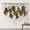 White brown green, variant on Macrame Leaf Wall Hanging, Hand Woven Cotton Rope Tapestry, Boho Wall Decor for Living Room Bedroom Background Wall
