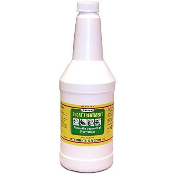 Durvet Bloat Treatment for Cattle Sheep and Goats 12 oz. Bottle