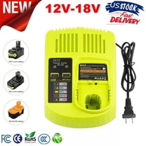 18 Volt P117 battery Charger for Ryobi 18V Battery Charger, P117 ...