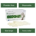 thumbnail image 5 of McKesson Confiderm DCL Latex Exam Gloves - Powder-Free, Ivory - Size Large, 100 Count, 10 Boxes, 1000 Total, 5 of 11