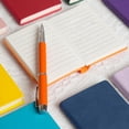 thumbnail image 5 of Thickened Softcover Sewn Notebook, Oimcto A7 Multi-Color Portable Journal for Daily Note Taking, 100 Pages, High-Quality Inner Paper Resists Ink Bleeding, Smooth Writing, Teal, 1 Pc, 5 of 9
