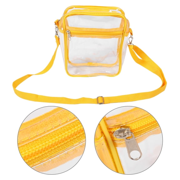 LOLIPPYY Transparent PVC Pouch, 1 Piece Design, Travel and Casual Outings Accessory