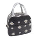 thumbnail image 1 of Sonuimy Bolsa de almuerzo aislada para mujeres, reutilizable linda lonchera para adultos y hombres, bolsas de almuerzo a prueba de fugas para el trabajo, oficina, viajes, picnic (negro con margarita b, 1 of 5