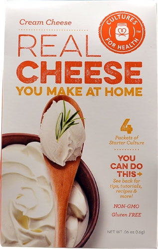 Cultures For Health Real Cheese Starter Culture Cream Cheese -- 4 Packets pack of 1 by Cultures For Health