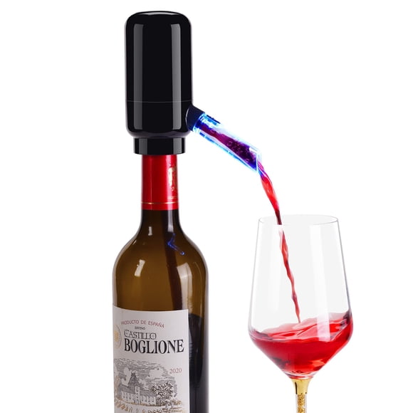 Dispensador de vino portátil BLUBYEES con aireador eléctrico