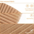 thumbnail image 6 of No Tools Original Light Filtering Pleated Paper Shade Brown, 35 in x 70.8 in, 6 of 10