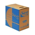 thumbnail image 2 of ICC CAT 6- 500 UTP SLD CBL- 23G- 4P- CMP- Blue - 1000 ft Category 6 Network Cable for Network Device (ICCABP6VBL), 2 of 2