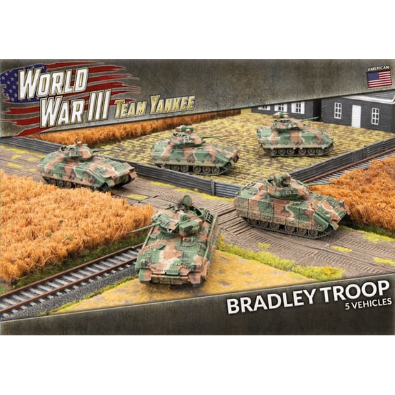 Battlefront Miniatures M2 or M3 Bradley Troop New
