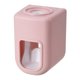 thumbnail image 3 of Dispensador De Pasta De Dientes Montado En La Pared Accesorios De Baño Automáticos Para El Hogar Rosa Sunnimix Dispensador de pasta de dientes, 3 of 8