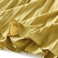 thumbnail image 6 of Satin Skirts for Women Plus Size Hide Belly Pleated Midi Skirt High Waisted Work Casual Dailywear Solid Long Skirt, 6 of 7
