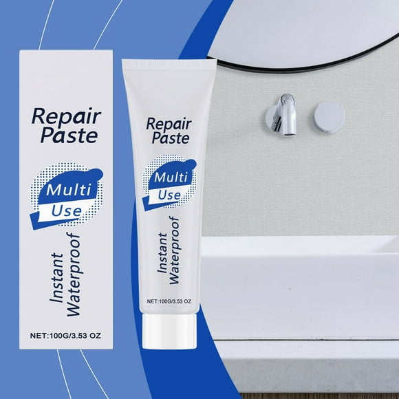 SHAGUOZHOU Colle Haute Température 3 Grands Bâtons de Colle Métal Colle Transparente Blanche Colle pour Verre Haute Résistance pour Maison Fenêtre Cuisine Salle de Bain Soin du Verre 100ml