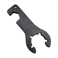 thumbnail image 2 of Adjustable Propane Wrench - PVC Camping Tools Black Outdoor Gear Tent Stakes Pegs Hiking Equipment Backpacking Accessories Travel Camping Black, 1Pcs, 4x1.7", 2 of 7