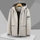 thumbnail image 3 of Chaqueta de hombre Otoño e Invierno Chaqueta gruesa resistente al viento impermeable Ropa de trabajo Chaqueta de hombre Unisex, 3 of 4