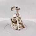 thumbnail image 5 of Skeleton Head Set Decoration Creative Resin Head Micro Garden Pottery Decoration, 5 of 5