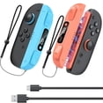 thumbnail image 1 of Mando con batería de 3700 mAh: carga rápida en 3,5 horas, pantalla LED, botones SR y SL más grandes, reproducción y carga simultáneas, compatible con el Joy-Con de Nintendo Switch 2, 1 of 8