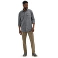 thumbnail image 6 of Wrangler® Men's Outdoor Long Sleeve Shirt with UPF 30+ Protection, Sizes S-5XL, 6 of 7