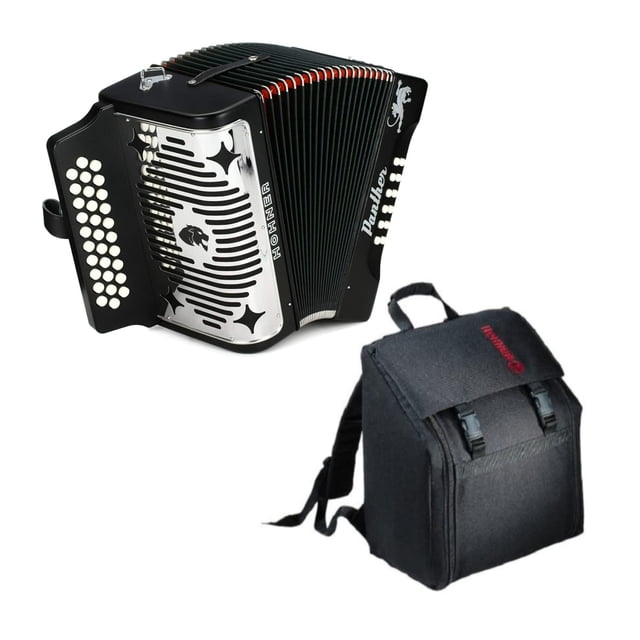 Acordeón Hohner Panther 3100FB, diatónico de 3 filas en F/Bb/Eb