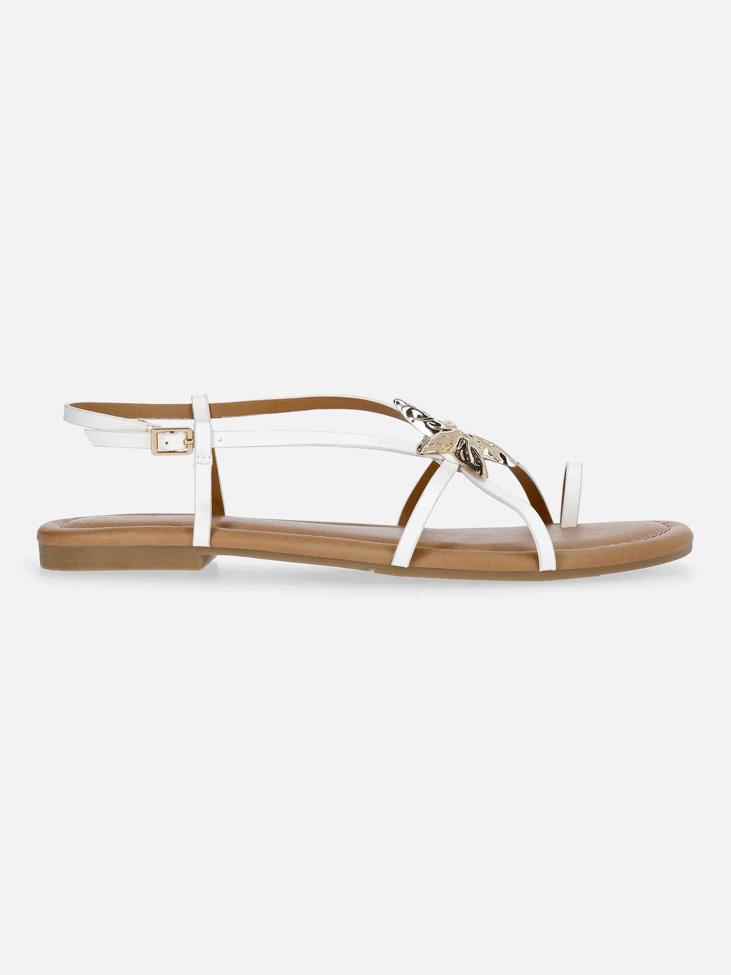 Time and Tru Women's Starfish Toe Loop Sandals