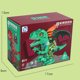 thumbnail image 5 of Juguetes de piscina, juguetes para bebés, juguetes para niños pequeños, juguetes de dinosaurios transparentes con luces y engranajes de colores, juguetes móviles de dinosaurios para niños pequeños, ju, 5 of 9