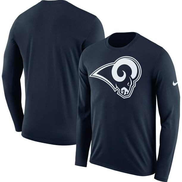 Los Angeles Rams Nike Fan Gear Primary Logo Long Sleeve Performance T