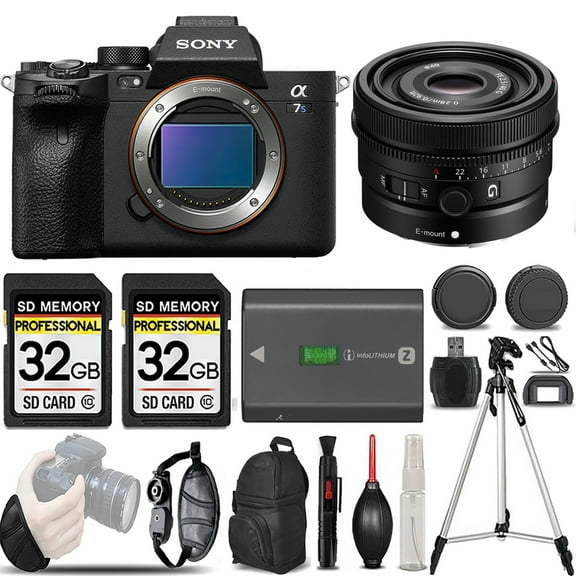 Sony a7S III Mirrorless Camera 40mm f/2.5 G Lens -LOADED KIT (International Version)
