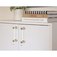 thumbnail image 7 of Emtek 86724US4 Modern Bar 4" Center To Center Cabinet Bar Pull From The Glass Collection -, 7 of 7